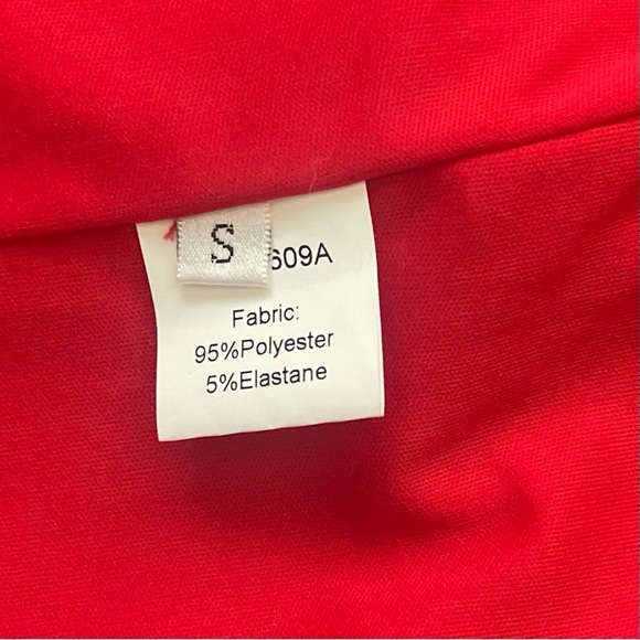 ❤️Parthea Boning Push Up Padded Corset Satin Red Dress - Picture 6 of 7